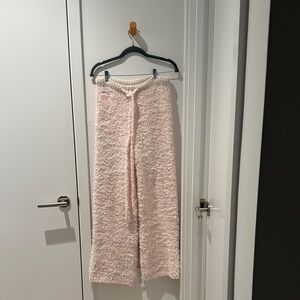 Cozy Pink Fuzzy Pants
